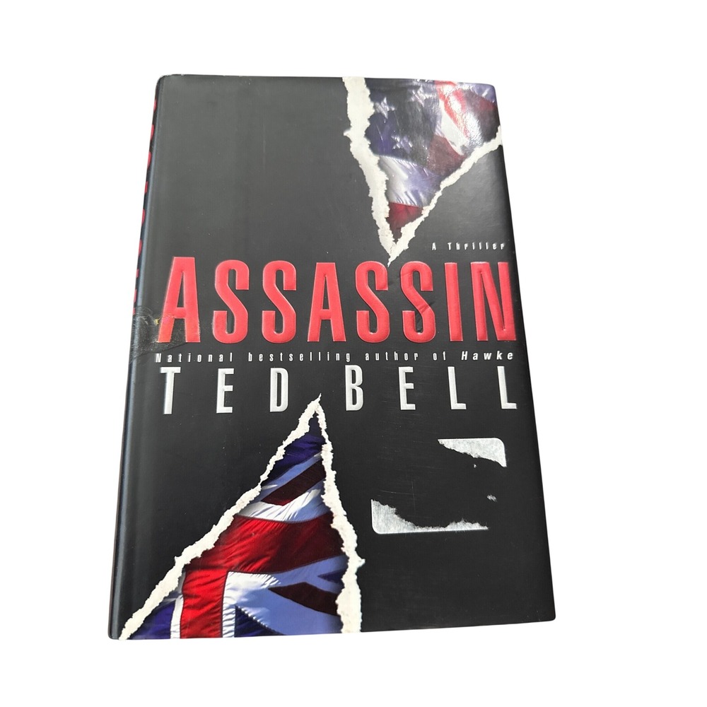 Assassin by Ted Bell Hardcover 2004 Alex Hawke Thriller Novel ISBN 0743466713